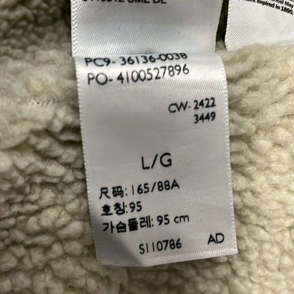 LevisType 3 Sherpa Trucker Denim Blue Jacket Women’s Size L - Picture 13 of 16